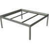 Soporte para bandeja gris 1.6 x 1.6 m