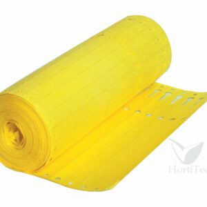 Etiqueta bucle amarilla 2 x 21 cm (100 uds)