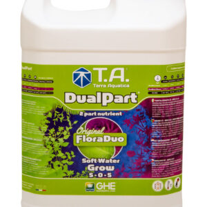 Dualpart grow agua blanda 5 l terra aquatica